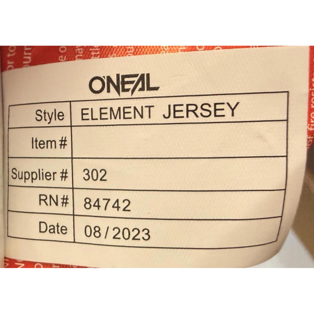 O’Neal Enjoy The Ride Jersey Size Mens XL - Padded Forearms - Graffiti Art - Picture 6 of 13